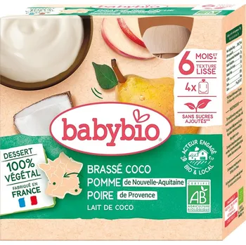 Jablečno-hrušková svačinka BabyBio 85 g