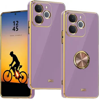 Pouzdro na mobilní telefon POUZDRO GLAMOUR COVER + DRŽÁK RING CASE PRO REALME NOTE 70T