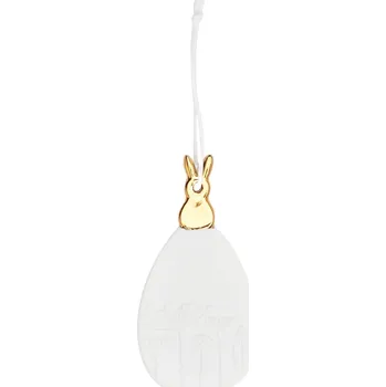 Velikonoční dekorace räder Závěsná velikonoční dekorace Egg / mini Gold Rabbit