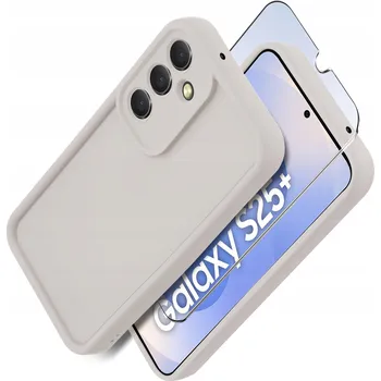 Pouzdro na mobilní telefon Zadní Kryt KrainaGSM pro Samsung Galaxy S25+, bílý