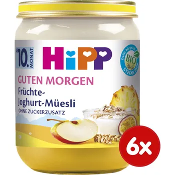 HIPP BIO Müsli s ovocem a jogurtem 6 x 160 g
