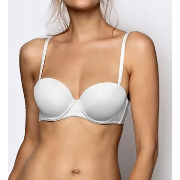 Podprsenka Atlantic podprsenka balkonetka BBR-050 bílá 75A