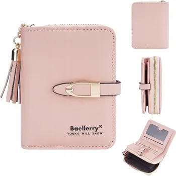 Baellerry růžová polyuretanová peněženka - dámská