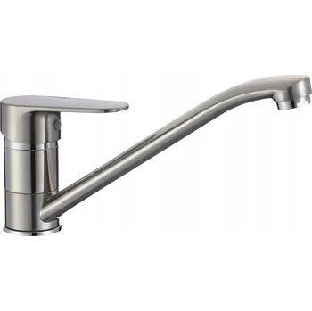 Vodovodní baterie Kuchyňská stojánková baterie Kuchinox PANA INOX stříbrná