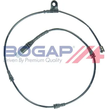 Brzdová destička Výstražný kontakt, opotřebení obložení BOGAP B7118133