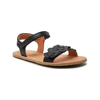 Dámská obuv Sandály Froddo Barefoot Flexy Flowers G3150265-4 D Černá 38