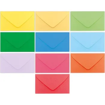 Obálka MFP Obálky barevné C6 20 ks mix