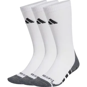 Pánské oblečení ADIDAS Ponožky Performance Grip CLIMACOOL Cushioned Crew – 3 páry 40/42 BÍLÁ|ČERNÁ|ŠEDÁ