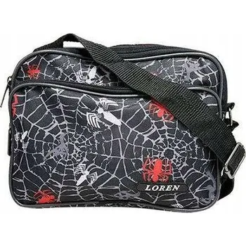 Kabelka Vícebarevná polyester taška kabelka přes rameno Loren