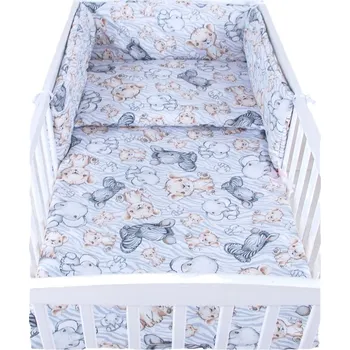 Dětsný nábytek Souprava do postýlky 3 díly - safari / zebra