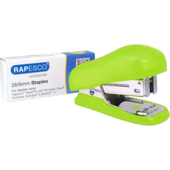 Kancelářská sešívačka Rapesco růžová