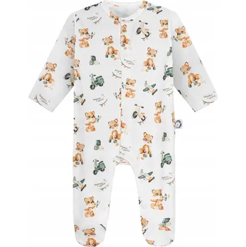 Kojenecký overall Overal bavlna , 68 cm, Retro liška, Bonjour Cherie