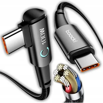 Datový kabel Kabel Belantro USB-C - USB-C 2 m, vícebarevný