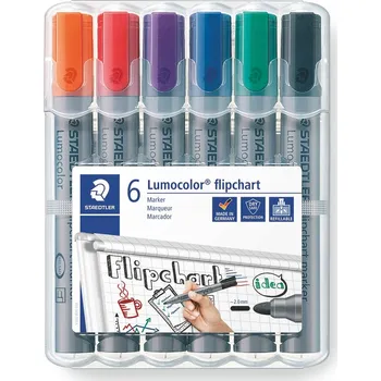 Vícebarevné fixy na papír Staedtler 6 ks