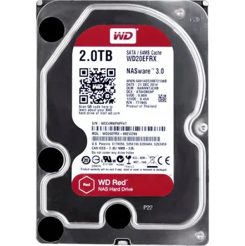 Pevný disk Pevný disk Western Digital Red WD20EFRX 2TB SATA III 3,5"