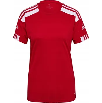 Dámské tričko DÁMSKÉ TRIČKO ADIDAS SQUADRA 21 JERSEY ČERVENÉ GN5758 vel. S