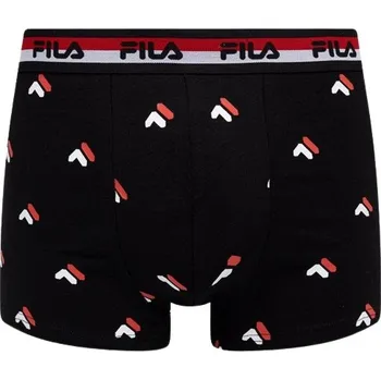 Boxerky Pánské boxerky Fila Underwear Man Boxer 1P - black Černý (M)