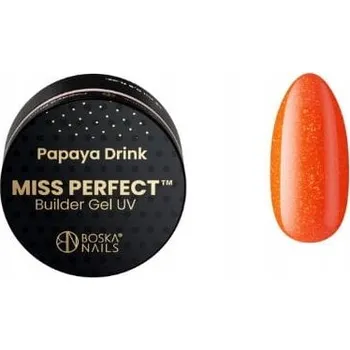Lak na nehty Boska Nails Miss Perfect Papaya Drink Gel 50ml