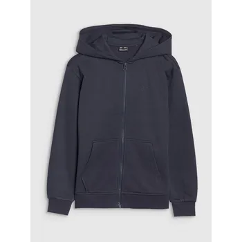 Chlapecká mikina Tepláková mikina 4F tmavě modrá 164 (13-14 let)