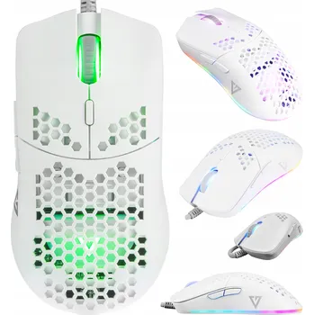 Myš OPTICKÁ MYŠ DRÁTOVÁ MODECOM VOLCANO SHINOBI 3327 BÍLÁ