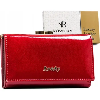 Rovicky dámská peněženka z pravé kůže červená