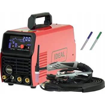 Svářečka IDEAL PRAKTIK TIG 200 AC/DC LED SVAŘOVACÍ INVERTOR