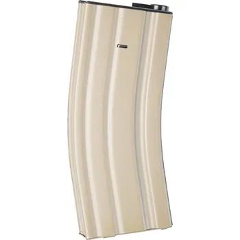 Airsoft Zásobník Hi-Cap pro M4 - pískový, kovový, točný, 300bb, Snow Wolf