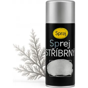Barva ve spreji 7spray Dekorativní akrylový stříbrný sprej, 150ml