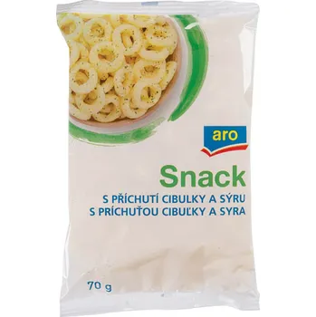 Chips CZ distribuce aro Snack cibule sýr 70 g