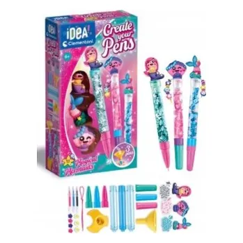 kreativní sada Clementoni Mini Továrna na Výrobu Propisek - Mořské Panny 18159