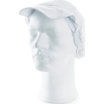 Pokrývka hlavy Canis CXS Kuchařská čepice NELA s kšiltem, bílá - AKCE! 115002610000 UNI
