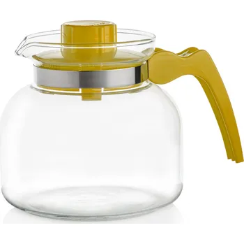 Termisil skleněný žáruvzdorný džbán Ewa jednoduchý 1,50 L na čaj kávu a bylinky