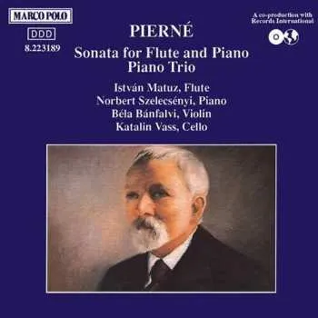 Zahraniční hudba CD Pierne / Matuz / Szelcsenyi / Vass: Flute Sonata / Piano Trio 1992