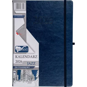 Diář Knižní diář pro podnikatele 2026 A4 Elefant modrý