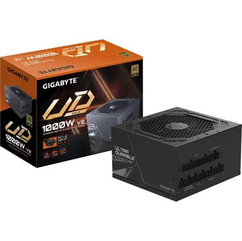 Počítačový zdroj GIGABYTE UD1000GM PG5 V2 napájecí zdroj 1000 W 20+4 pin ATX ATX Černá