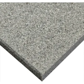 Nášlap na schod Žulová stupnice G654 Mekong Dark opalovaná 150x33x2 cm