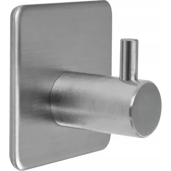 Věšák Samolepicí háček Fala stříbrný