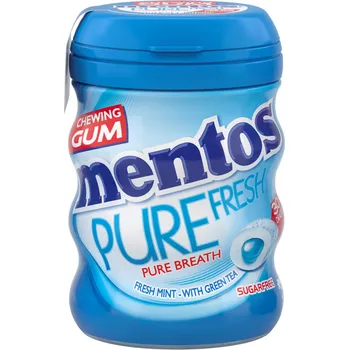 Cukrovinka CZ distribuce Mentos Pure Fresh Mint Žvýkačky 60 g