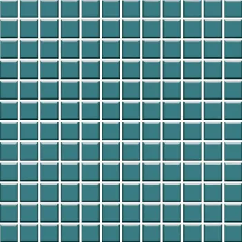 Obklad Gamma Colours turkusowy mozaika polysk - obkládačka mozaika 30x30 (2,3x2,3) tyrkysová lesklá 171402