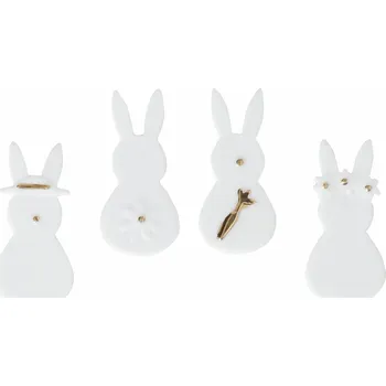 Velikonoční dekorace räder Velikonoční dekorace Rabbits Mini – set 4 ks