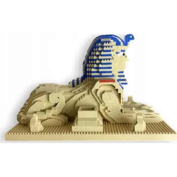 ostatní stavebnice Stavebnice egyptská sfinga, sada mini kostek egyptian sphinx