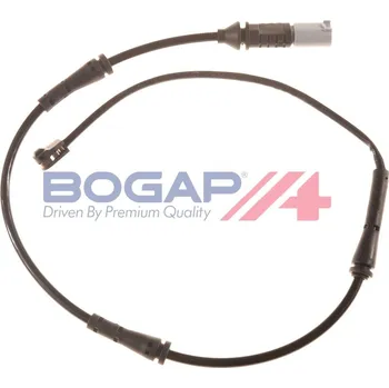 Brzdová destička Výstražný kontakt, opotřebení obložení BOGAP B7118109