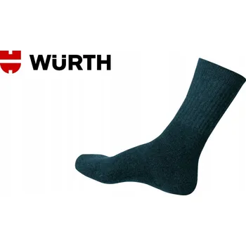 Ponožky Wurth, 4 PÁRY, tmavě modré VEL. 39-42