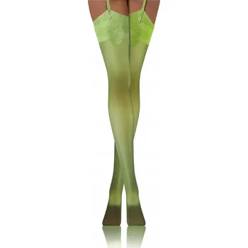 Dámské punčochy Sesto Senso dámské punčochy k podvazkovému pásu, polomatné, 20 DEN, velikost 3XL/4XL