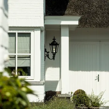 Venkovní osvětlení K.S. Verlichting Venkovní nástěnné svítidlo Diana, zelené - Ø hlavy lampy 26 cm transparentní 1 x 60 W - Doprava zdarma