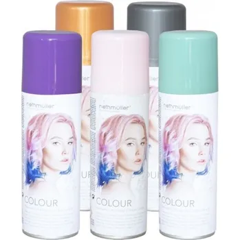 Barva na vlasy Amscan Sprej na vlasy bronzový 100 ml