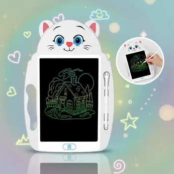 Magnetická kreslící tabulka Dětská kreslící tabulka - kočička