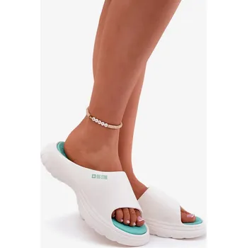 Dámská obuv Dámské pěnové pantofle Big Star – bílé Velikost: 39