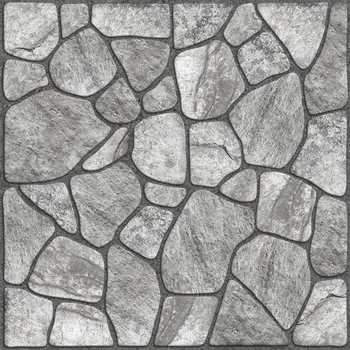 Obklad Samolepicí obklad s kamenným vzorem 30x30 cm 10 ks - světle šedá