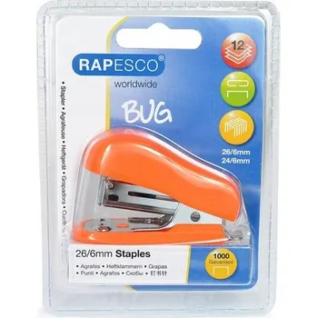 Kancelářská sešívačka Rapesco oranžová